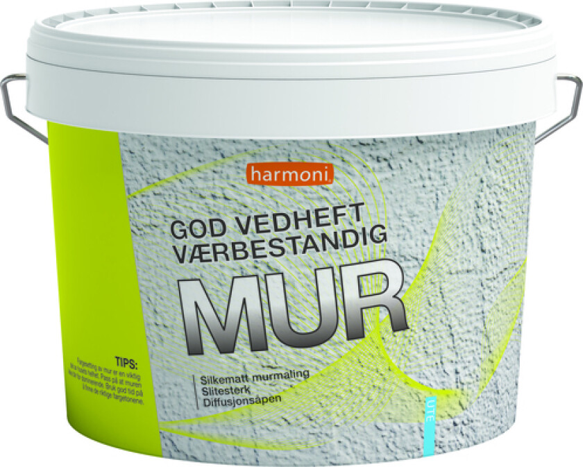 Murmaling hvit base 9l