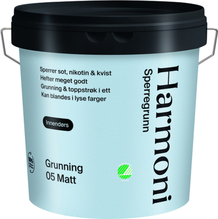 Sperregrunn hvit 2,7l