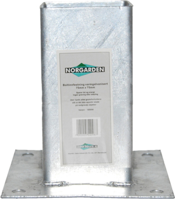 Boltinnfesting 2x2 galvanisert