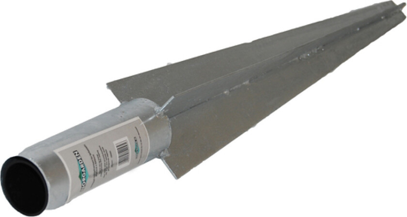 Jordspyd rund ø38mm galvanisert 750mm