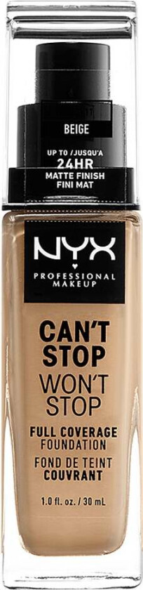 NYX PROFESSIONAL MAKEUP Can't Stop Won't Stop Full Coverage Foundation