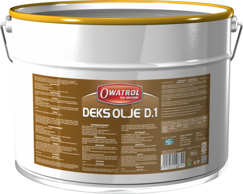Treolje 10l deksolje d1 silkematt