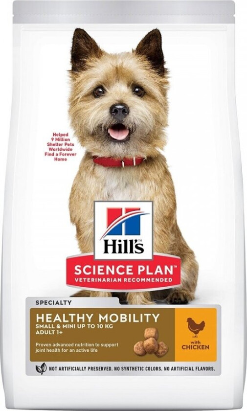 Hill's Science Plan Dog Adult Healthy Mobility Small & Mini Chicken (1,5 kg)