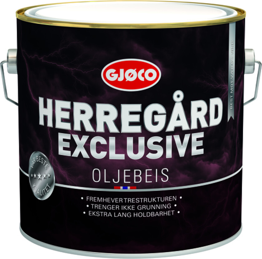 Herregård excl. oljebeis gul 2.7l herregård