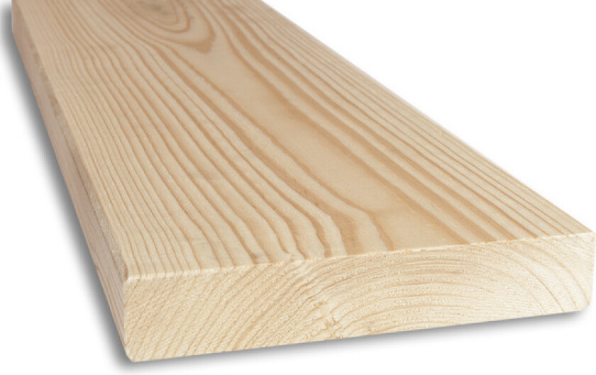 Konstruksjonsvirke gran 36x198x5100 c24 fotkappet