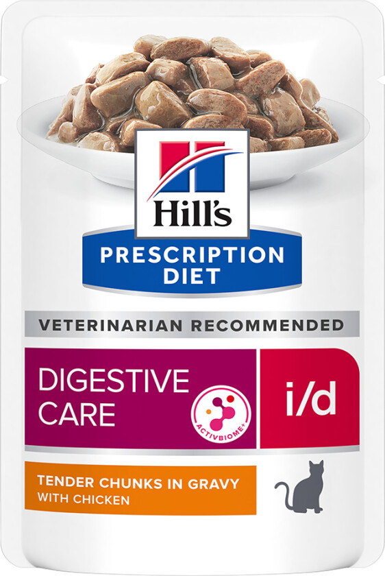 Hill's Prescription Diet Feline i/d Digestive Care Chicken 12x85 g
