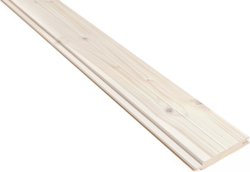 Innvendig panel vind gran 14x095 lysne