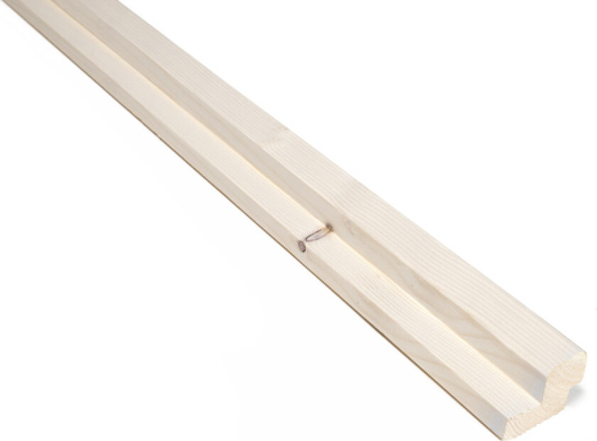 Spilepanel tide høy gran 36x050 lysne
