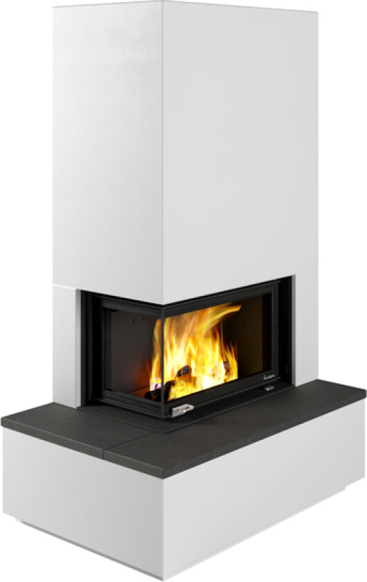 Peis monaco a bench q-34al v mørk venstre innsats med mørk thermotte