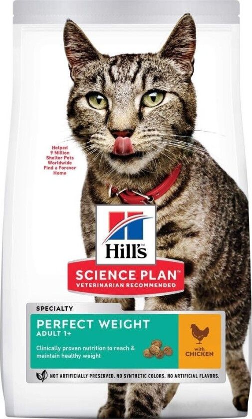 Hill's Science Plan Cat Adult Perfect Weight Chicken (7 kg)