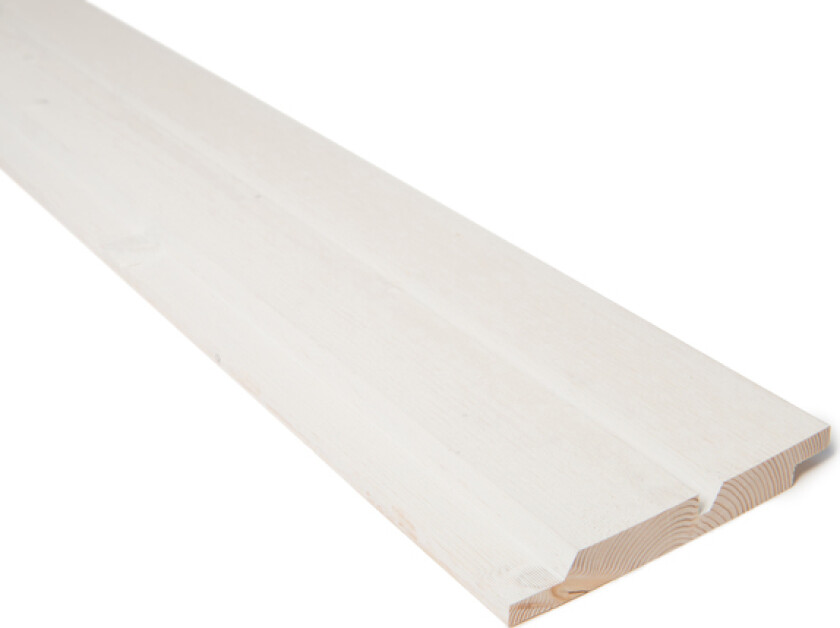 Kledning d-fals m/spor gran 19x148 klasse 1 grunnet teknos 730 3-sidig