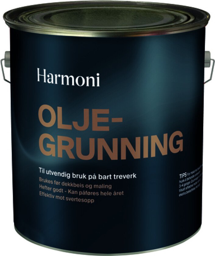 Oljegrunning hvit 5l
