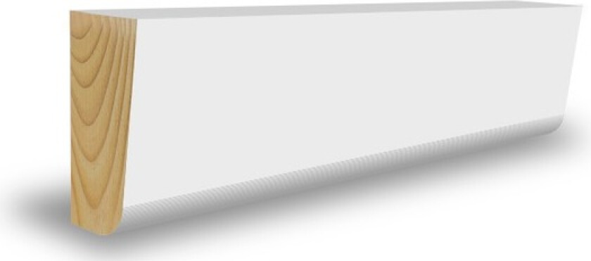 Bilde av Taklist malt furu t: 21mm b: 34mm l: 4400mm klassisk hvit