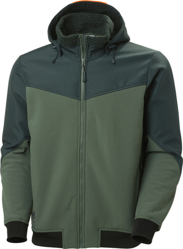 Skalljakke oxford 74291 grønn s