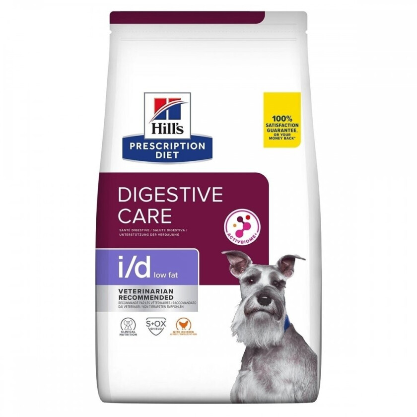 Bilde av Hill's Prescription Diet Canine i/d Digestive Care Low Fat Chicken (1,5 kg)