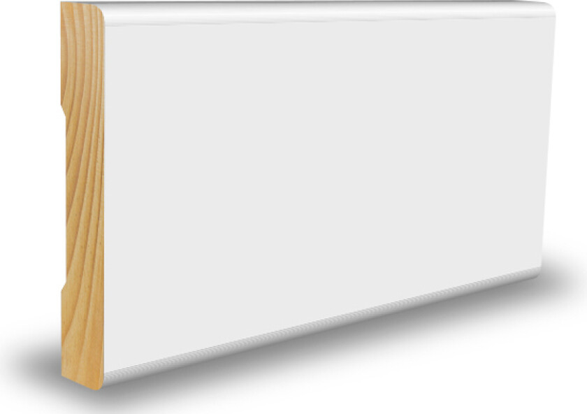 Bilde av Karmlist malt furu 12x70x5500  mm bomull