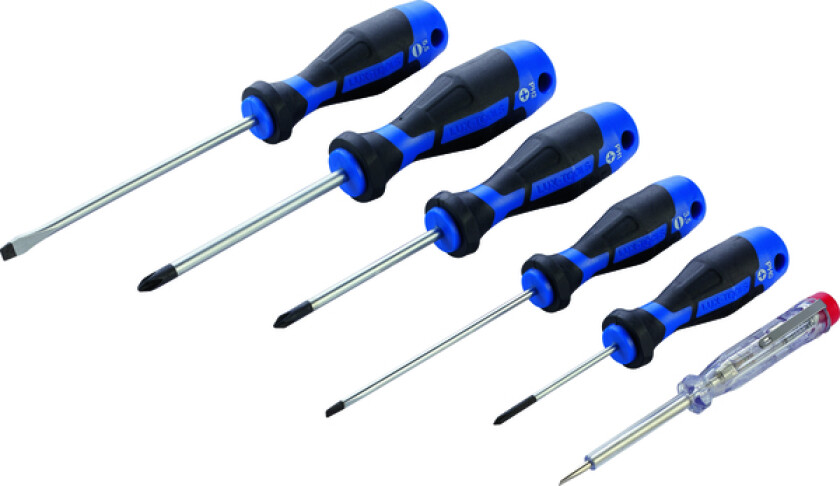 Skrutrekkersett 6tlg 6 deler