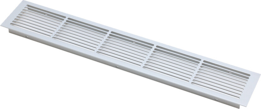Ventilasjonsrist 500x86 sort
