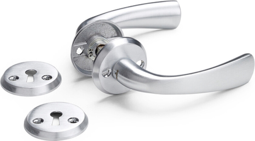 Dørvrider copenhagen innv b-krom sb dt 38-45 mm