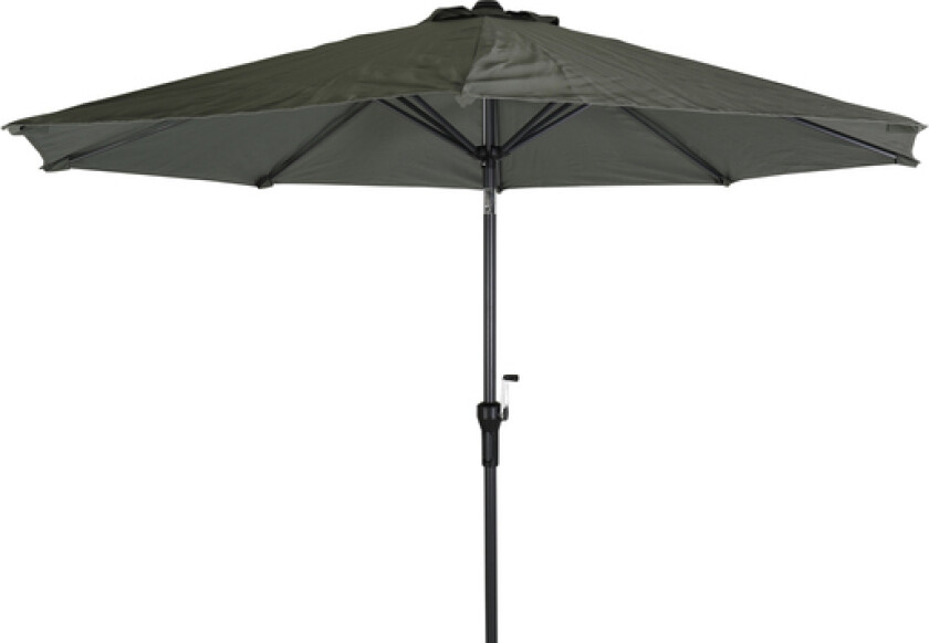 Parasoll porto 2,7m med tilt skogsgrønn