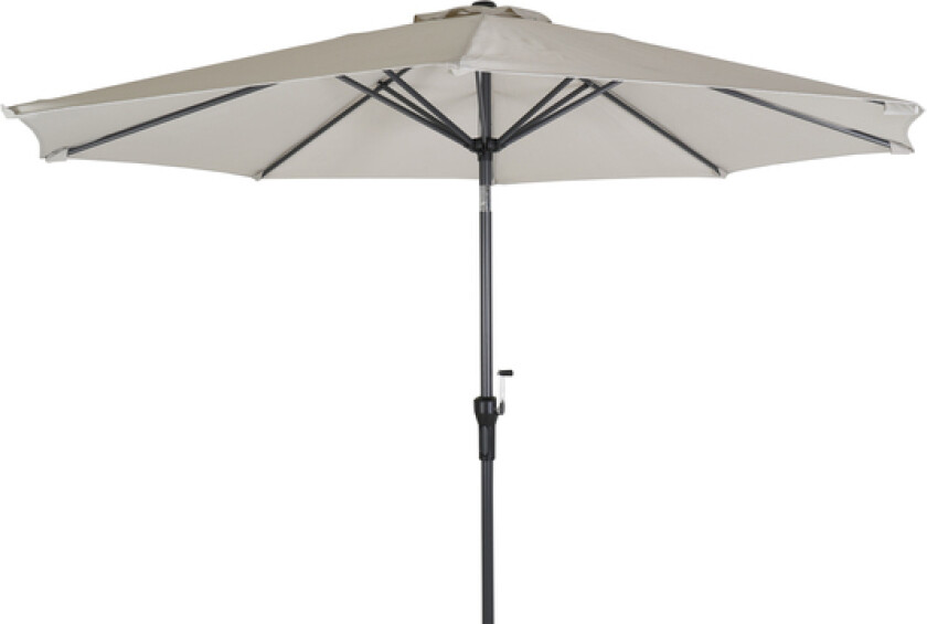 Parasoll porto 2,7m med tilt sand