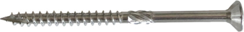 Treskrue xlnt a4 senk fiberkutt t20 syrefast ø: 4.5mm l: 70mm ant: 100stk