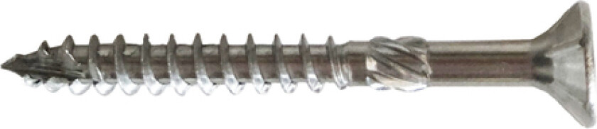 Treskrue xlnt a4 senk fiberkutt t20 syrefast ø: 4.5mm l: 50mm ant: 200stk