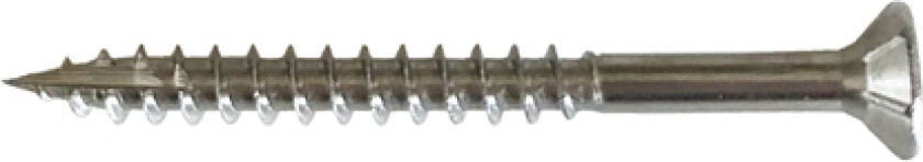 Treskrue xlnt a4 senk fiberkutt t10 syrefast ø: 3mm l: 40mm ant: 200stk