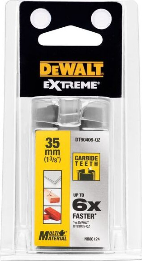 Hullsag 35mm multi carbide dt90405