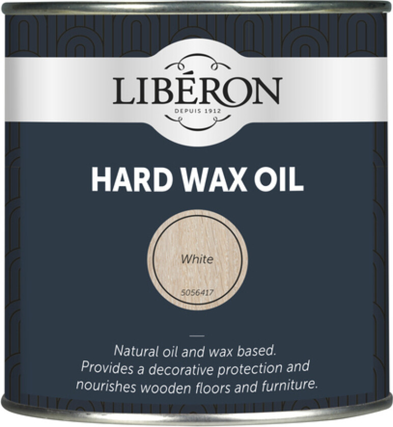 Olje hardvoks hvit 750ml