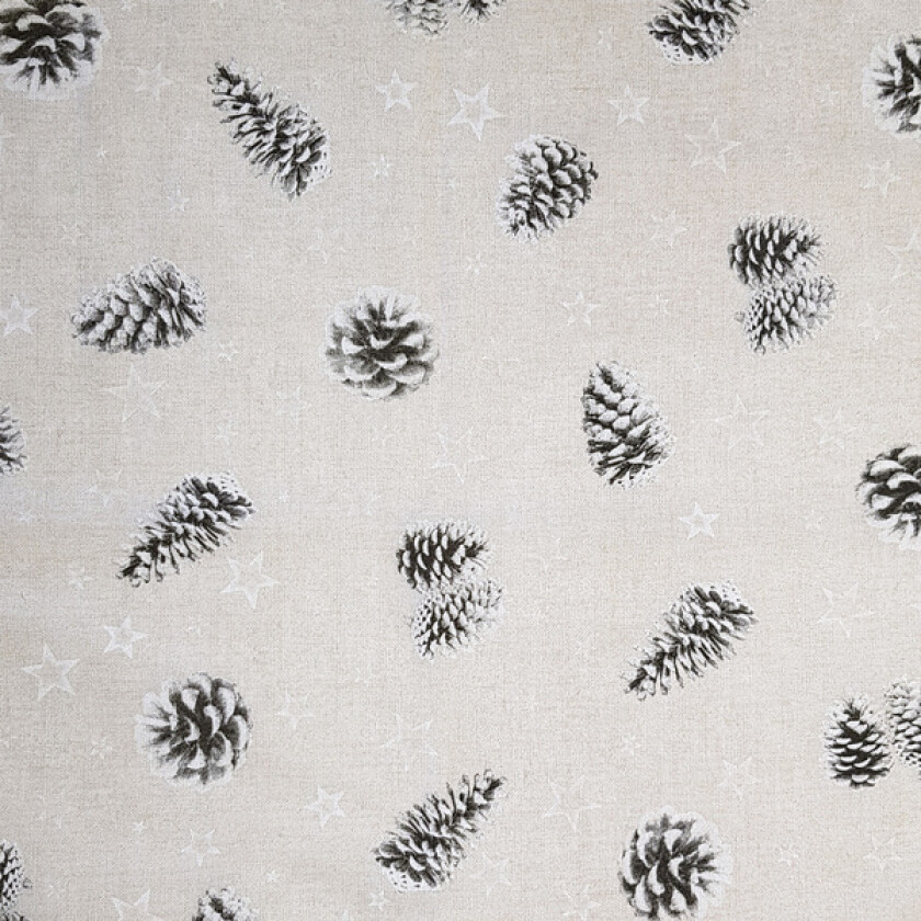 Voksduk pinecones 07