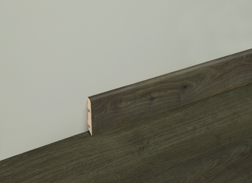 Sokkellist foliert mdf 14x60x2400  mm etna dark brown