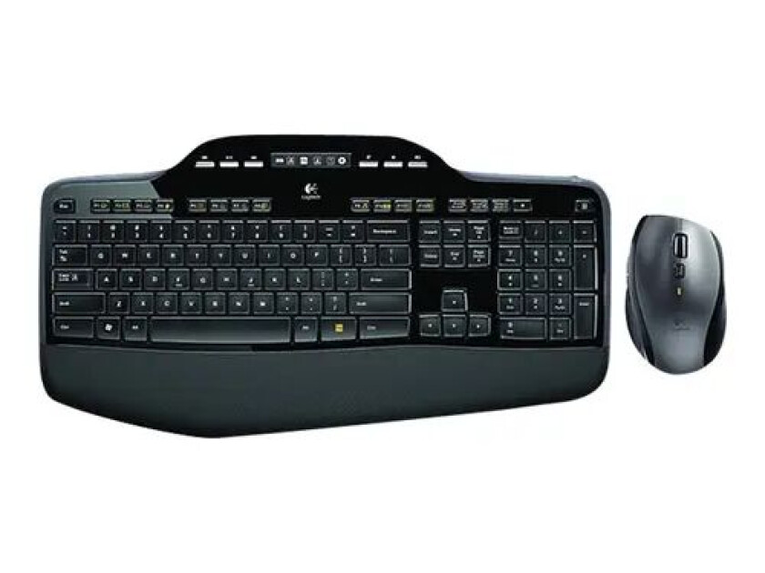 Wireless Desktop Mk710 - Tastatur- Og Mussett - Us Engelsk - Usa / Internasjonal Tastatur- Og Mussett