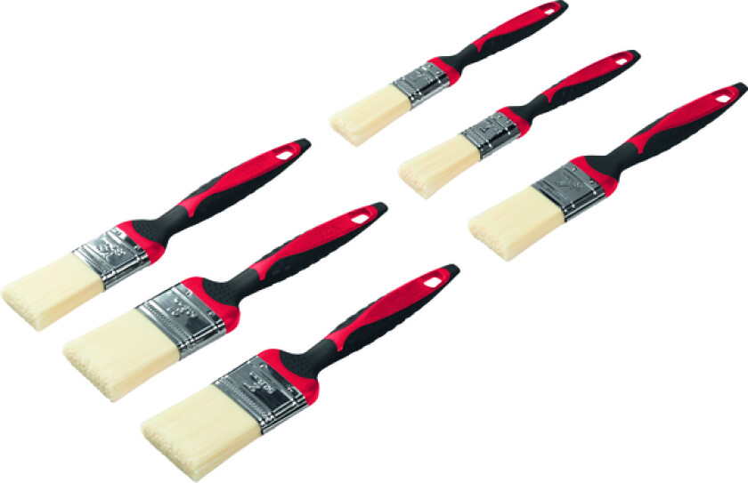 Bilde av Penselsett 6 stk 2 komponent skaft