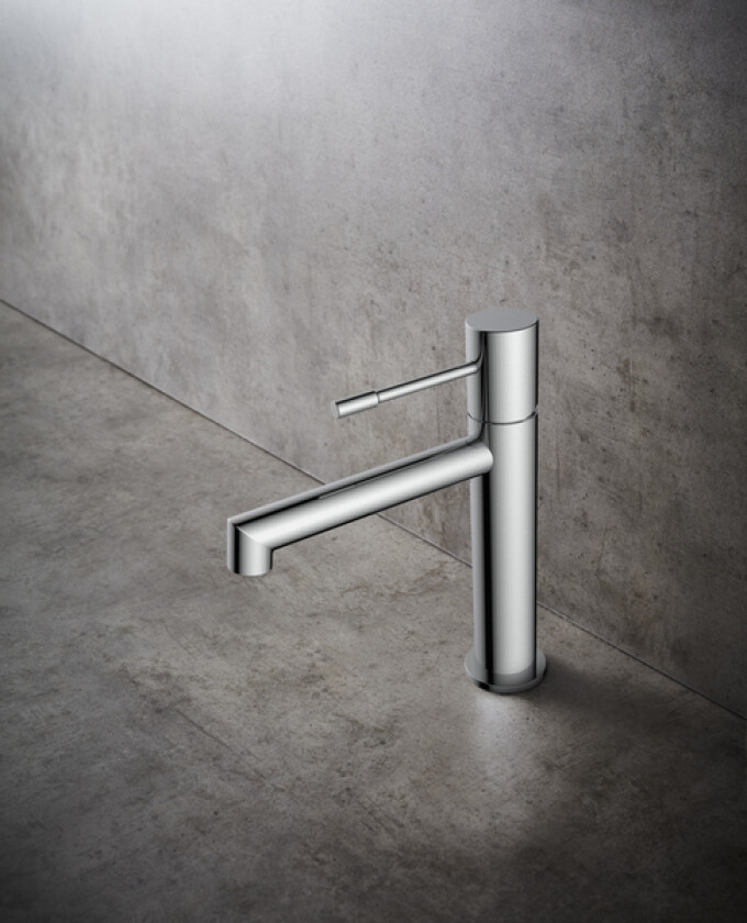 Blandebatteri shape lav krom