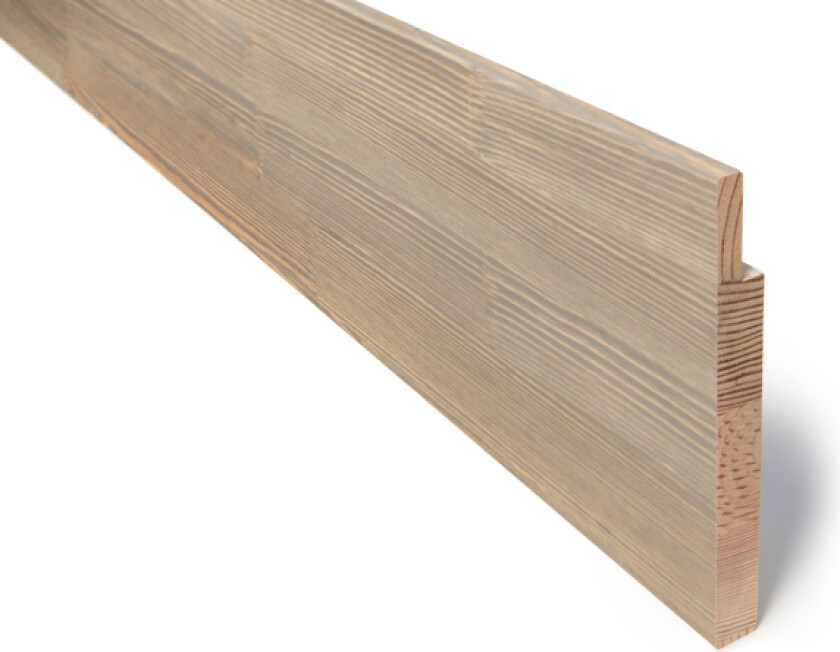 Bilde av Utforing laminert furu 18x170x4400 beiset drivved 35 mm fjær