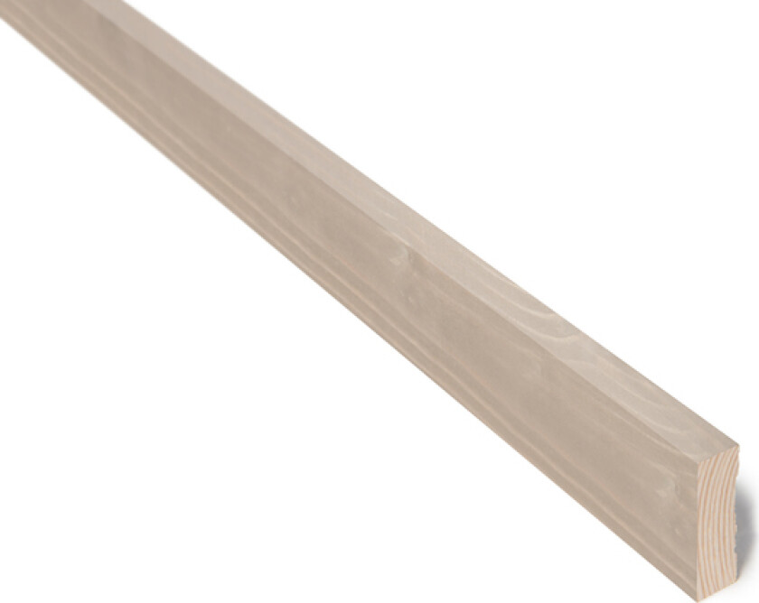 Bilde av Karmlist beiset furu 17x56 mm setergrå
