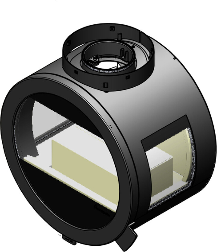 Ovn me ceiling uten dv kit med sideglass uten pipe