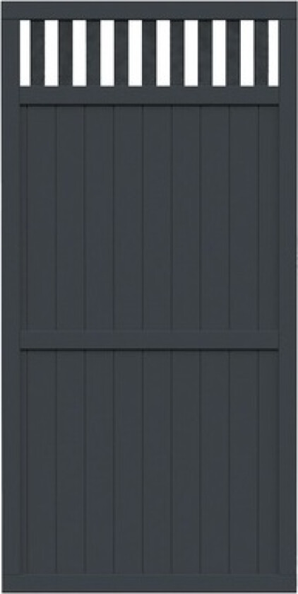 Levegg elke2 90x180 gråmalt