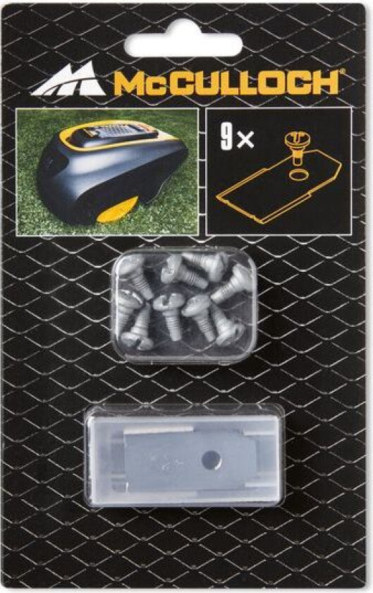 Reserveblader for robotklipper 9 kniver til rob-serien