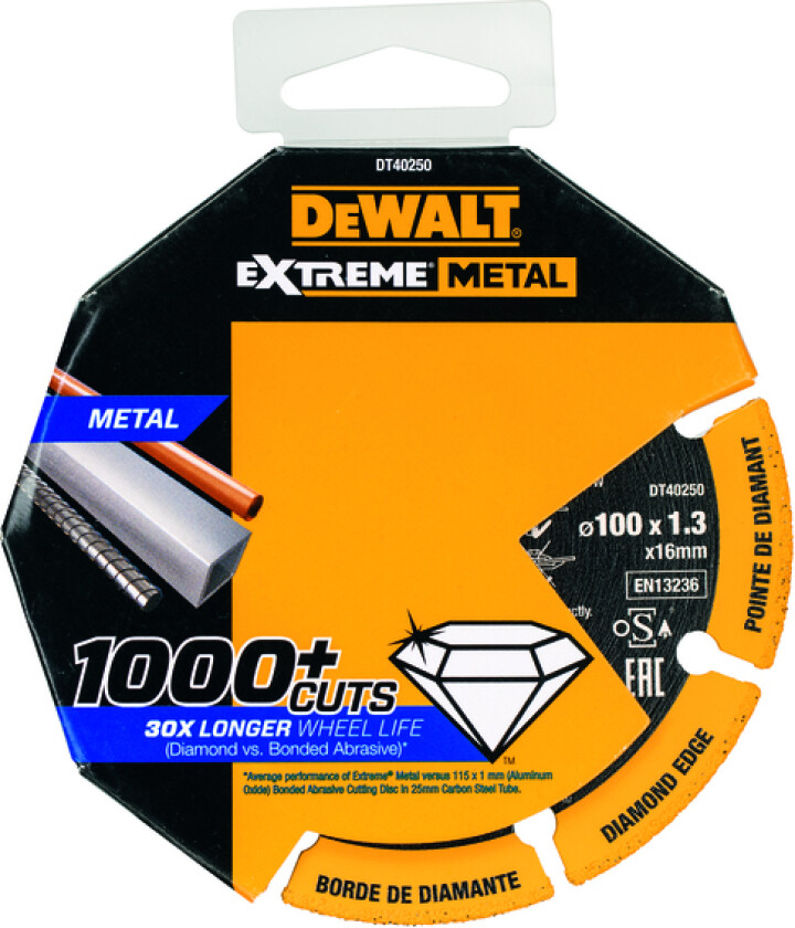 Kappeskive metall 105x16x1,3mm dt40250-qz