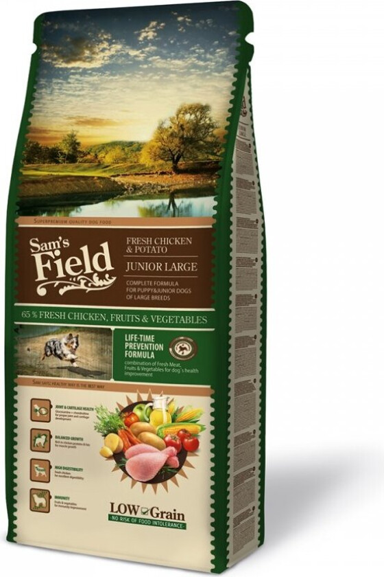 Sam's Field Junior Large Chicken & Potato (13 kg)