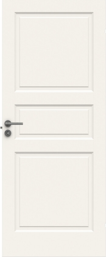 Dørblad compact 03 8x20 klassisk hvit ncs s0500-n formpresset