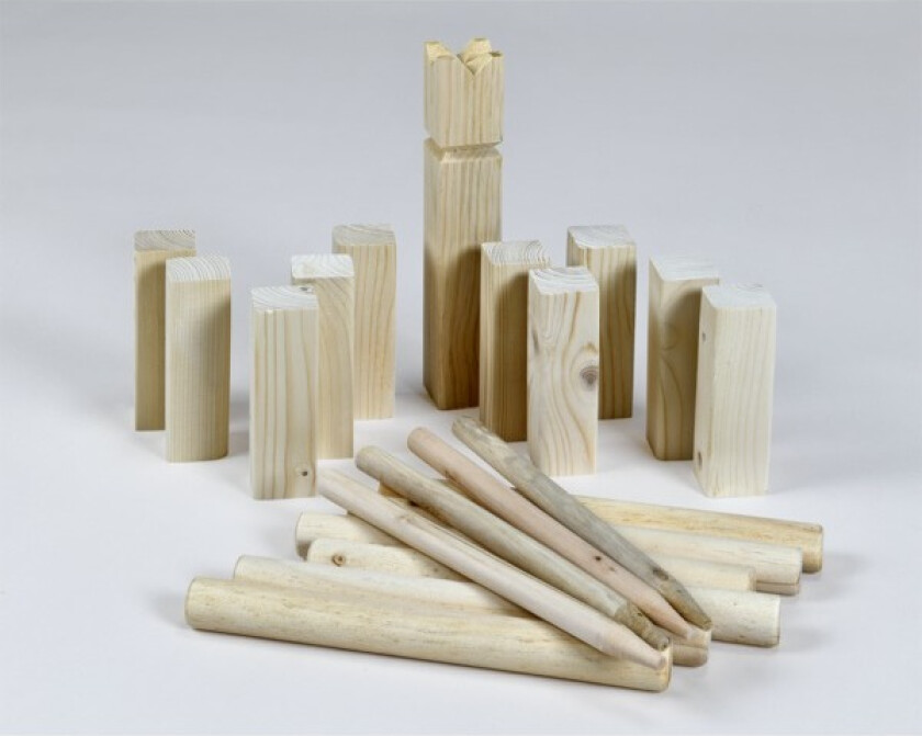 Kubb spill i tre