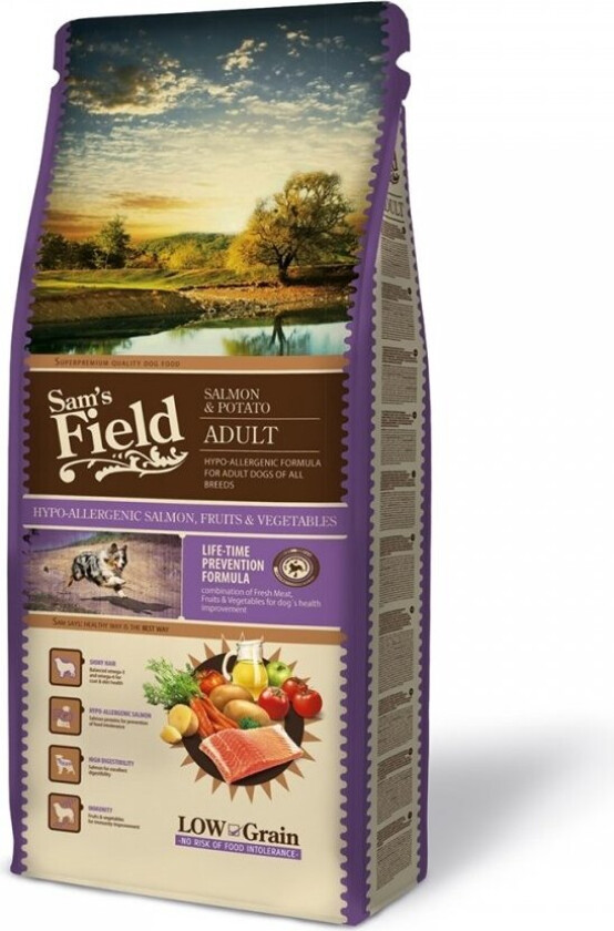 Sam's Field Adult Salmon & Potato (13 kg)