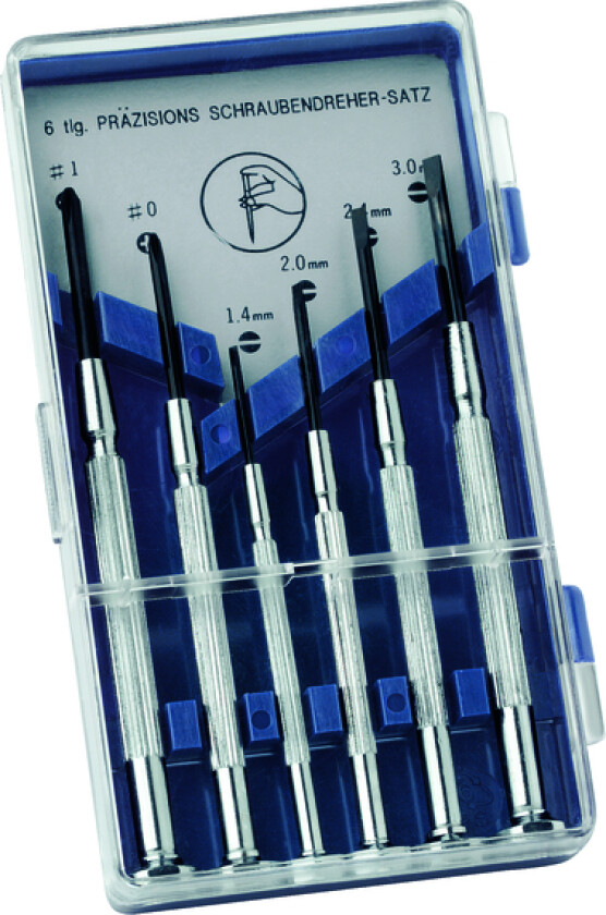 Skrutrekker presisjon sett 6 deler classic