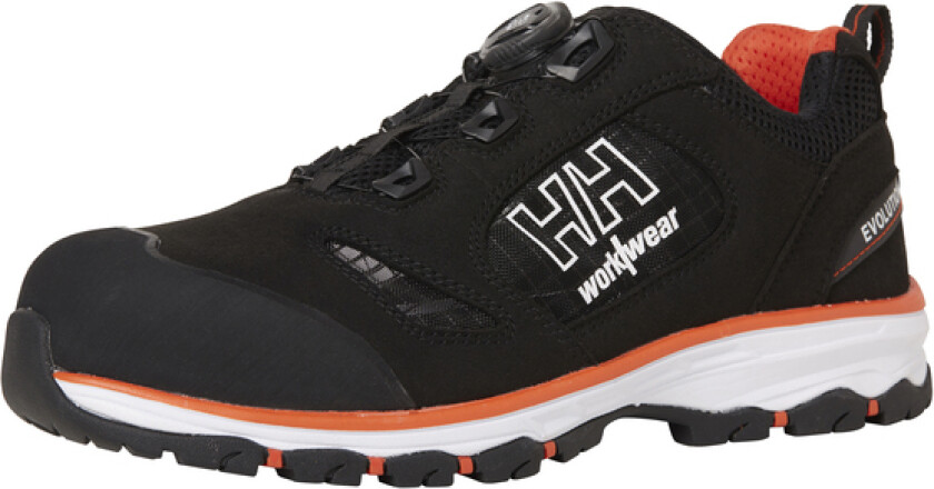 Vernesko chelsea evolution boa fit sort/oransje størrelse: 47