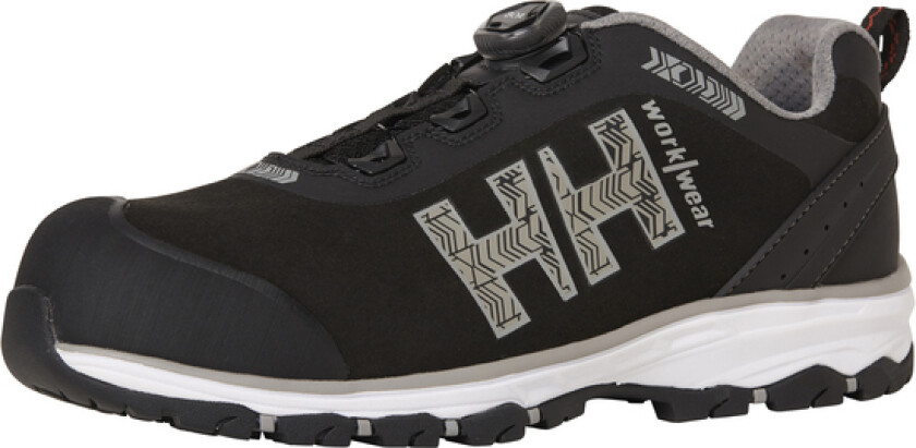 Vernesko evolution boa wide sort/grå størrelse: 43