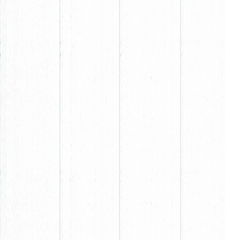 Veggplate klassisk struktur v-fas 4 bord mdf hvit