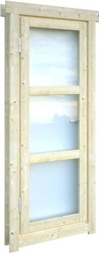 Vindu med isolerglass 57x165cm utadslående tilt&turn-funksjon